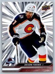 2023-24 Upper Deck Series 1 Outburst Silver Devon Toews #46